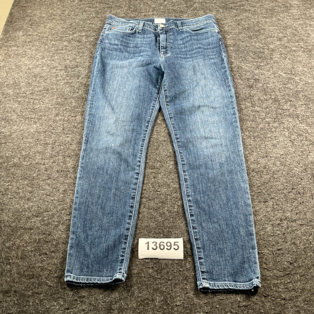Hudson Blair Super Skinny Jeans Womens 31 Blue Denim Cotton Stretch High Rise